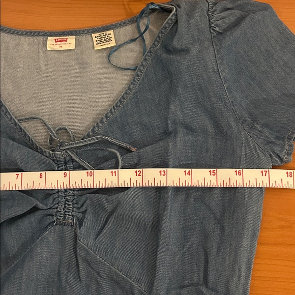 Levi's Classic Blue Mini Dress - Picture 8 of 11
